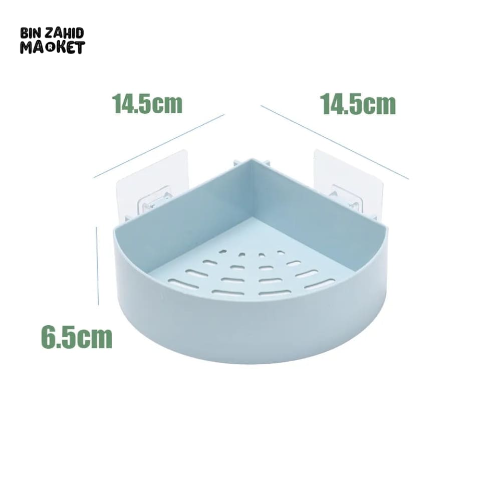 WALL MOUNTED CORNER SHELF