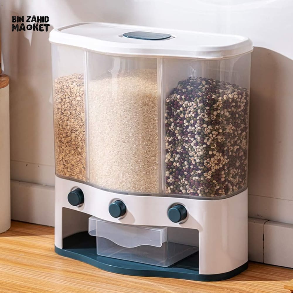 WALL MOUNTED GRAIN FOOD CONTAINER