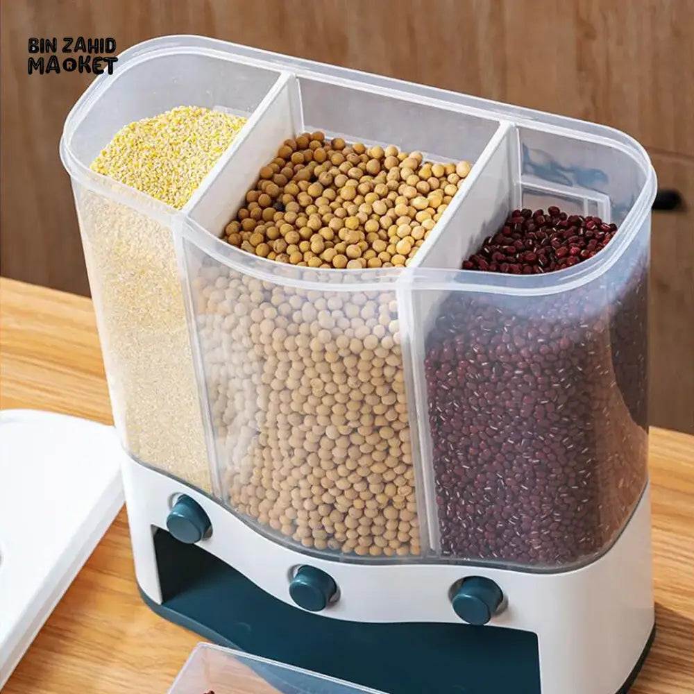 WALL MOUNTED GRAIN FOOD CONTAINER