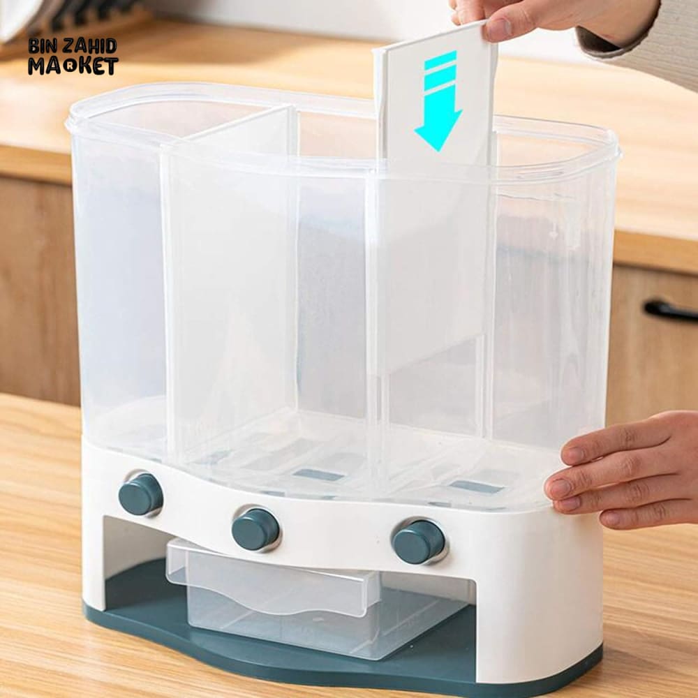 WALL MOUNTED GRAIN FOOD CONTAINER