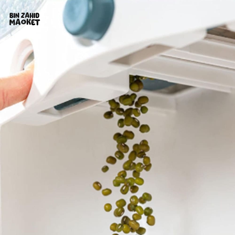 WALL MOUNTED GRAIN FOOD CONTAINER
