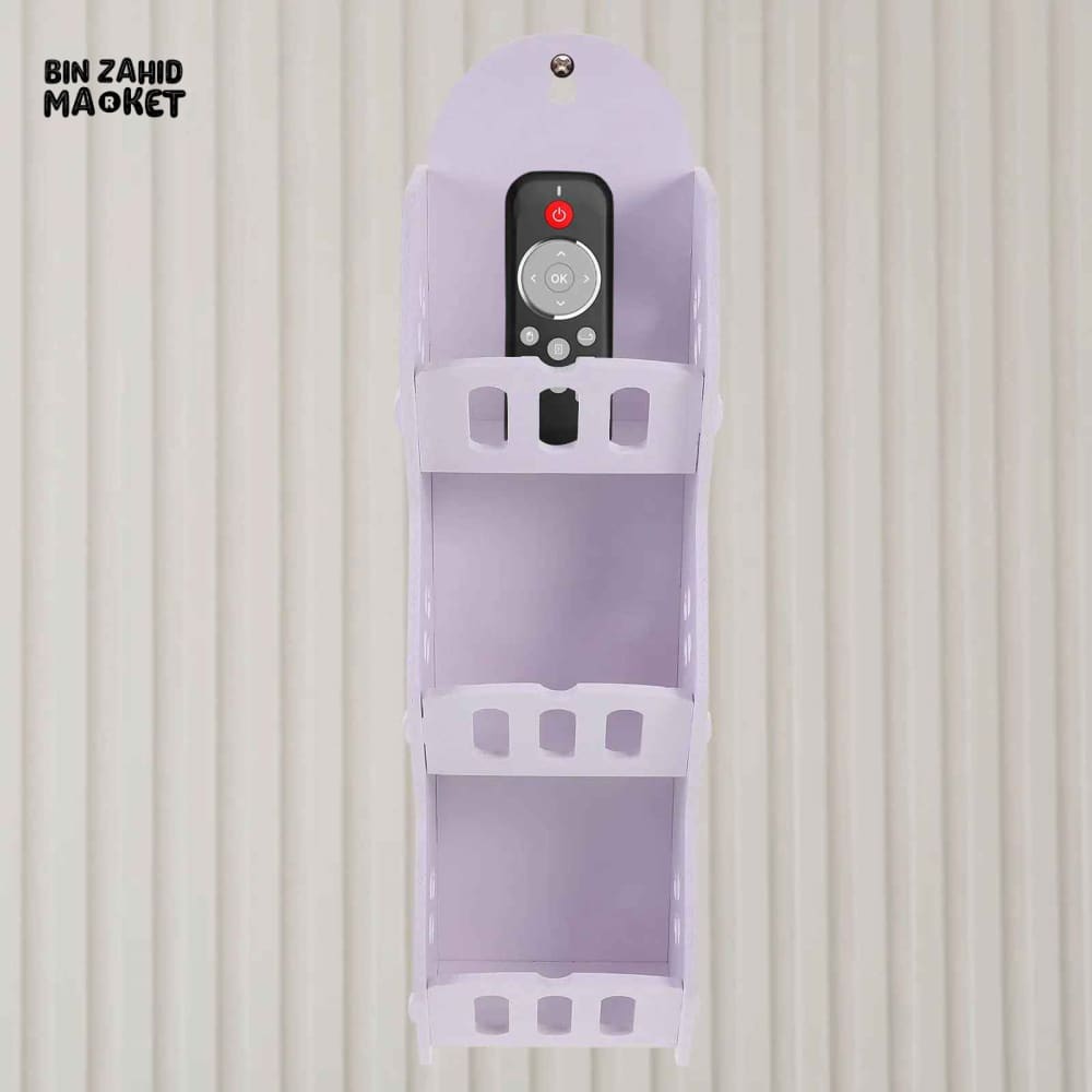 WALL-MOUNTED REMOTE CONTROL & ORGANIZER HOLDER (3-TIER)