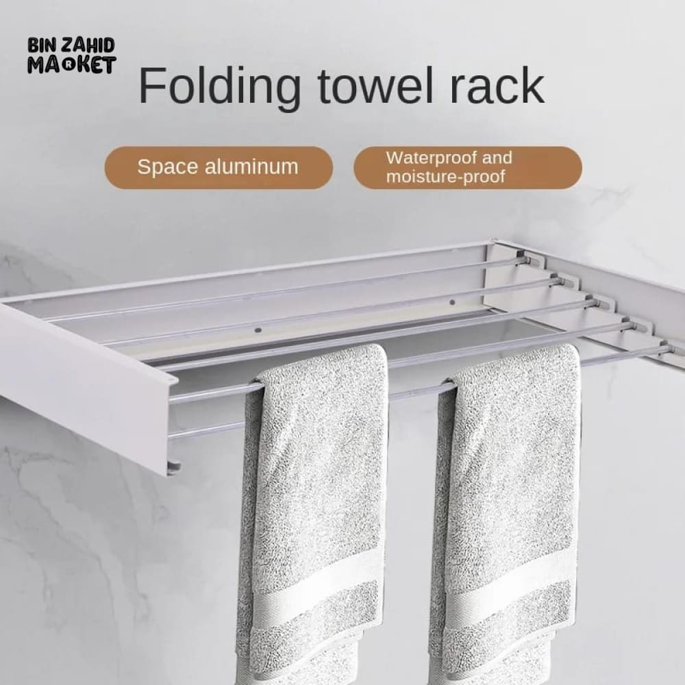WALL MOUNTED RETRACTABLE LAUNDRY DRYING RACK