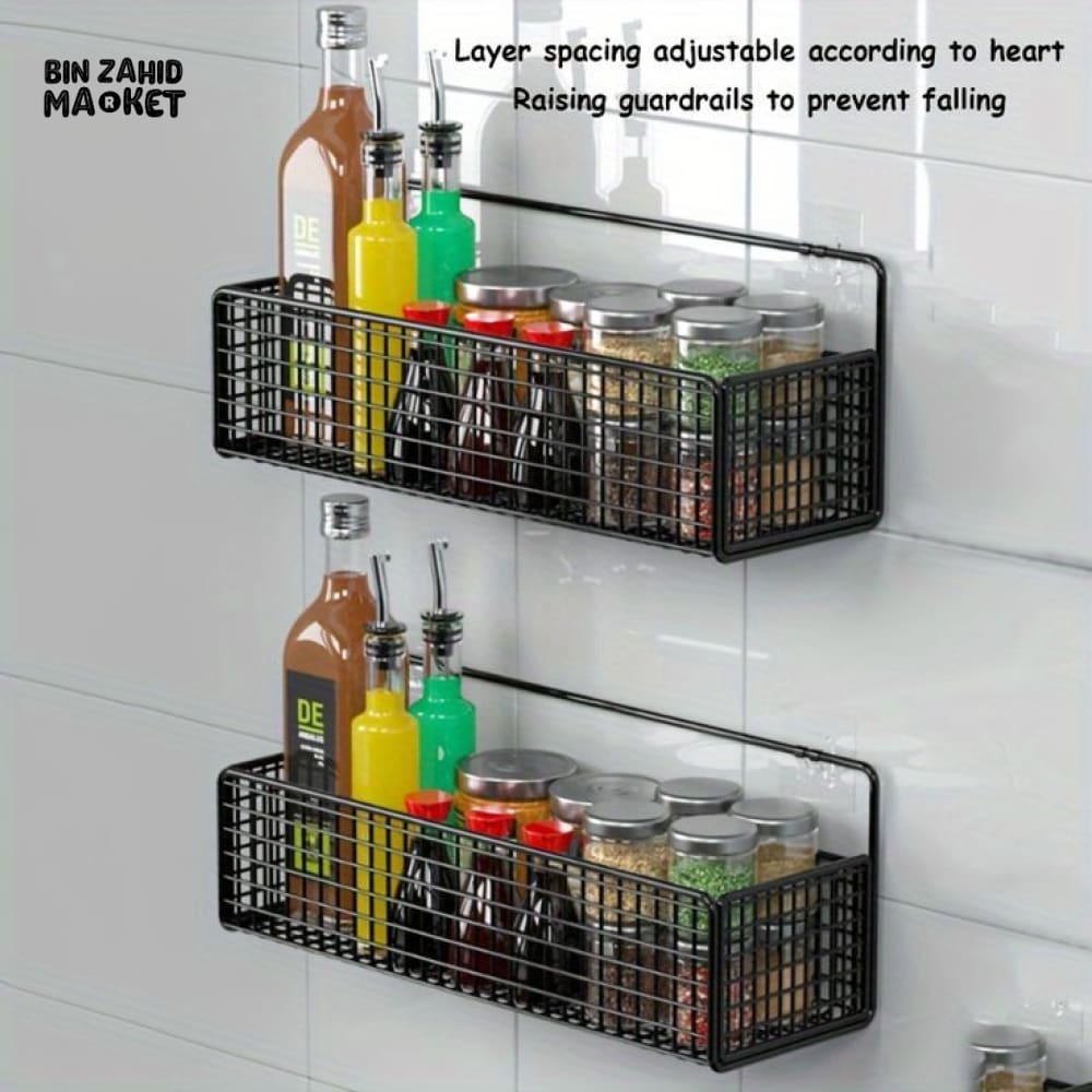 WALL MOUNTED STICKING STORAGE SHELF