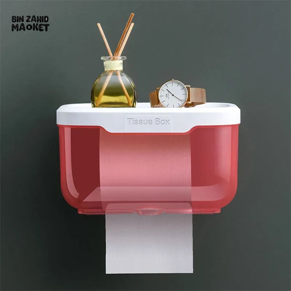 WALL MOUNTED TOILET PAPER HOLDER