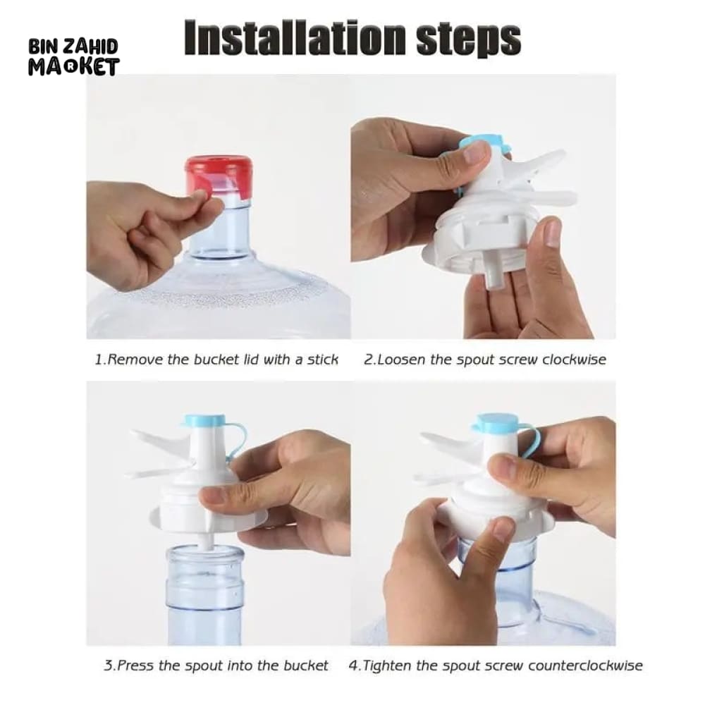 WATER BOTTLE STAND WITH NOZZLE