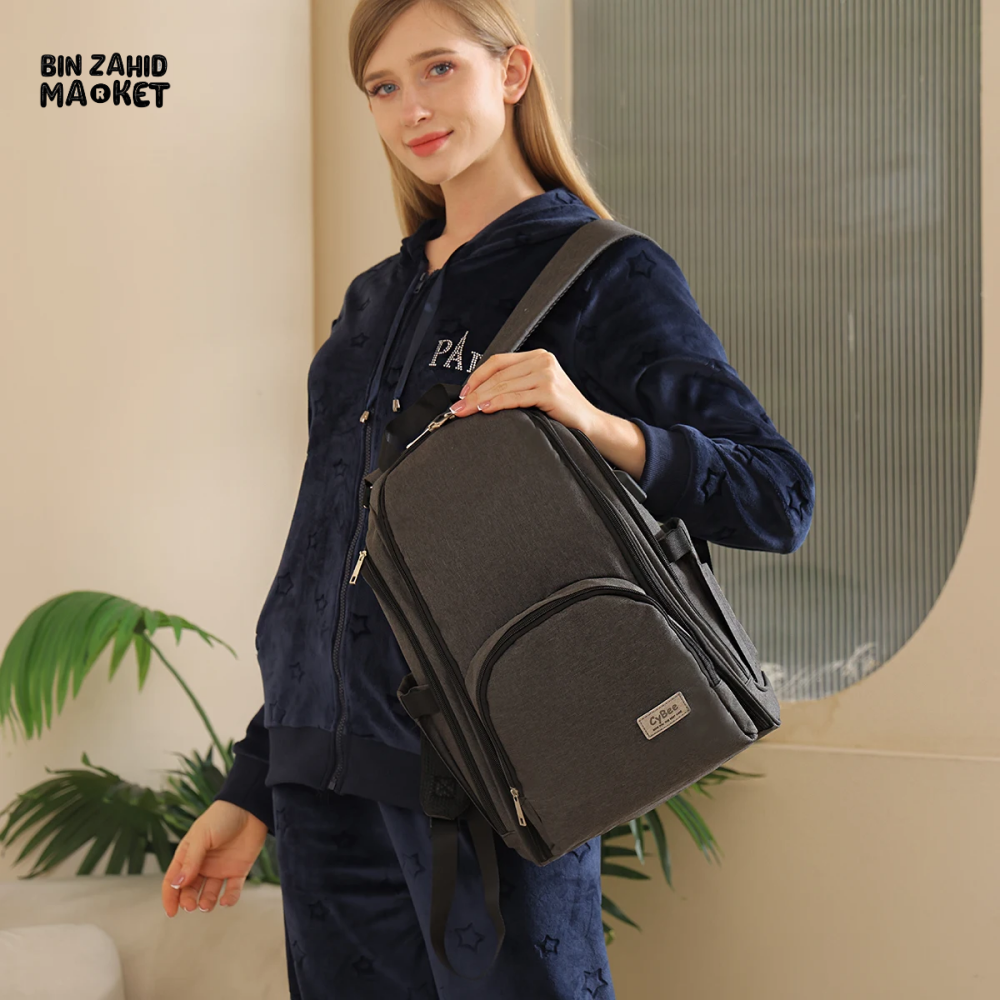 WATERPROOF MOMMY BAG HIGH-END MULTI-FUNCTIONAL BACKPACK