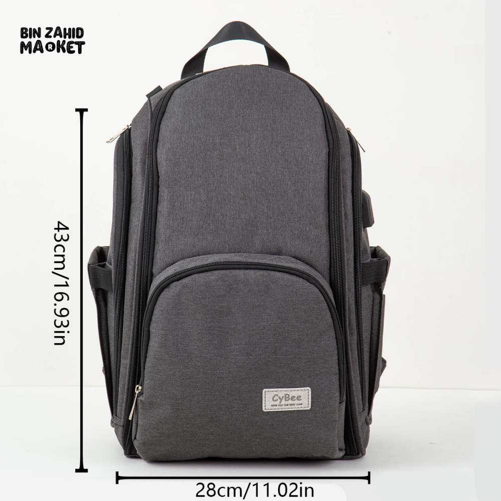 WATERPROOF MOMMY BAG HIGH-END MULTI-FUNCTIONAL BACKPACK
