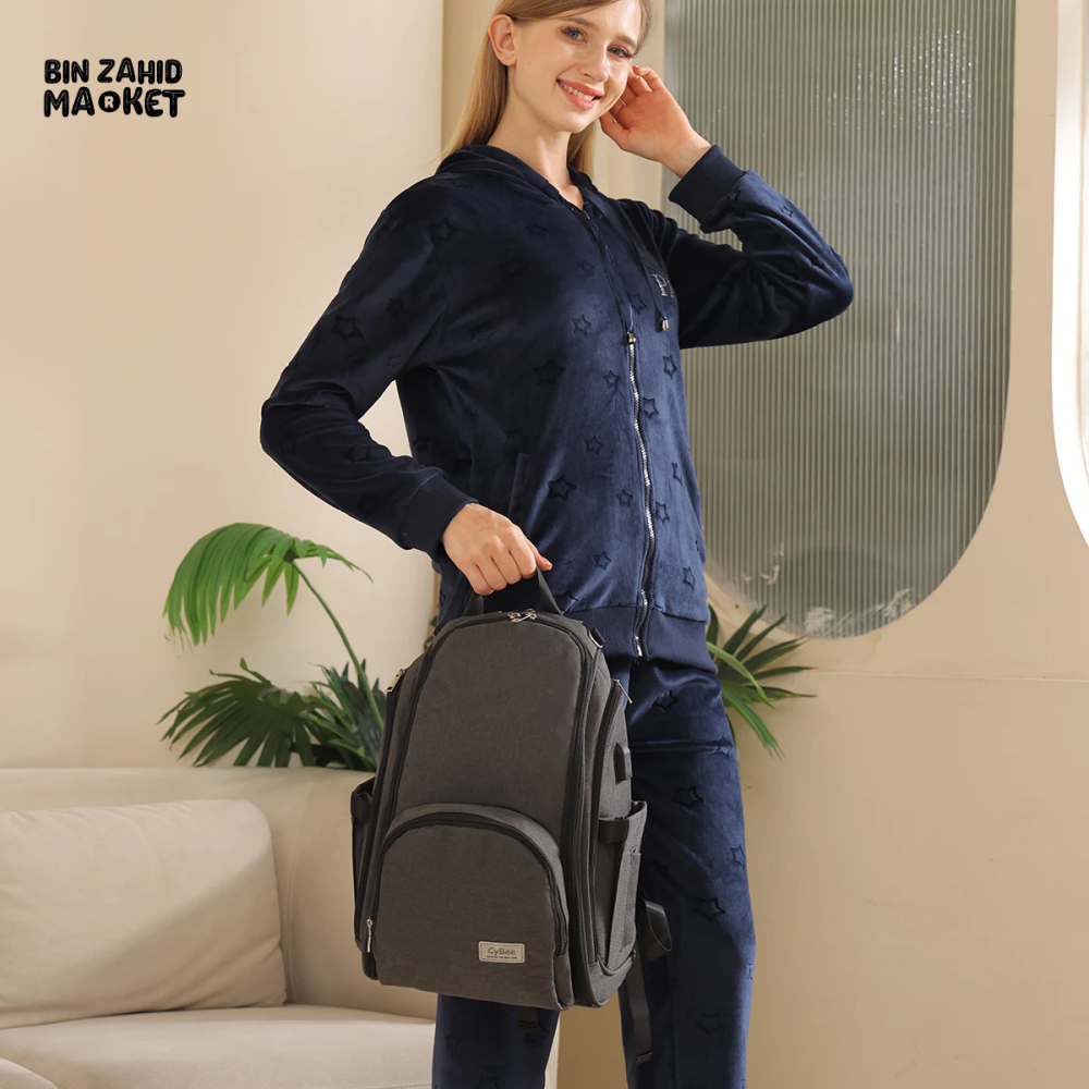 WATERPROOF MOMMY BAG HIGH-END MULTI-FUNCTIONAL BACKPACK