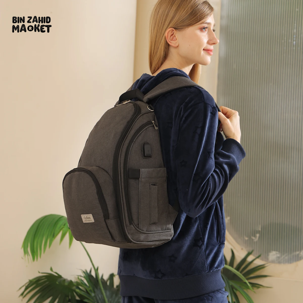 WATERPROOF MOMMY BAG HIGH-END MULTI-FUNCTIONAL BACKPACK