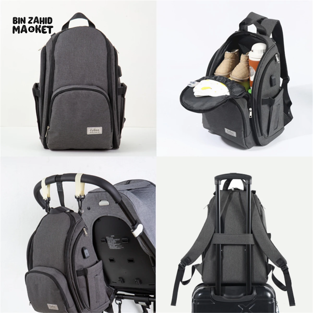 WATERPROOF MOMMY BAG HIGH-END MULTI-FUNCTIONAL BACKPACK
