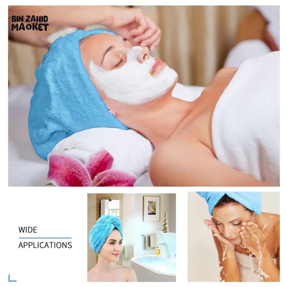 WET HAIRS DRYING TOWEL