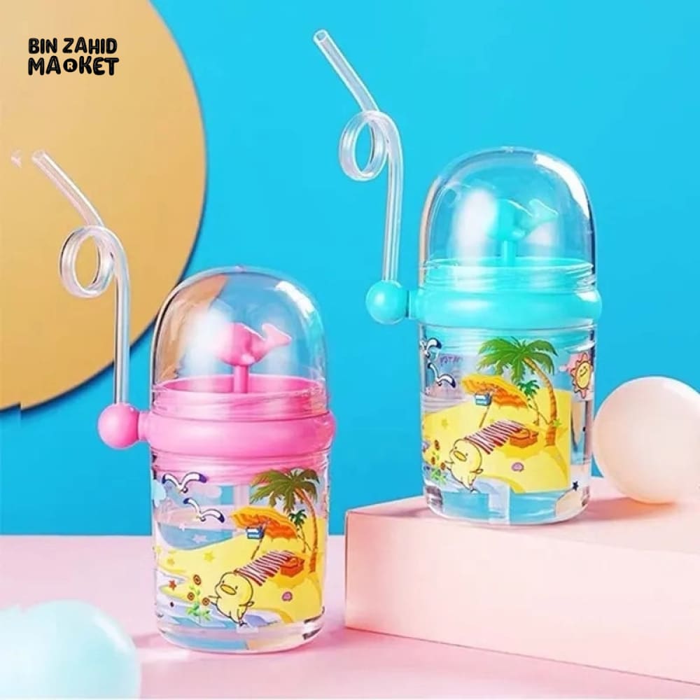 WHALE SPRAY KIDS WATER BOTTLE 250ML