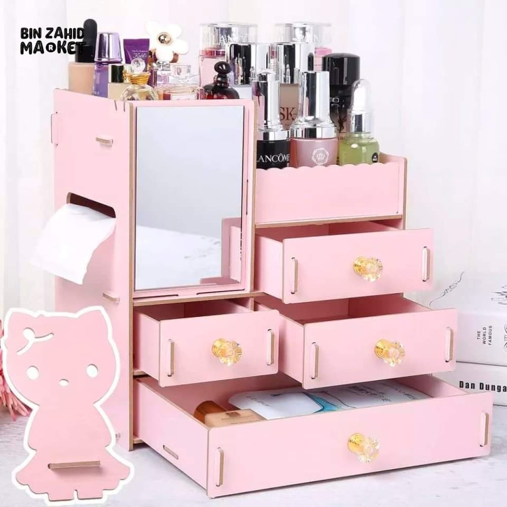 WOODEN JEWELRY ORGANIZER