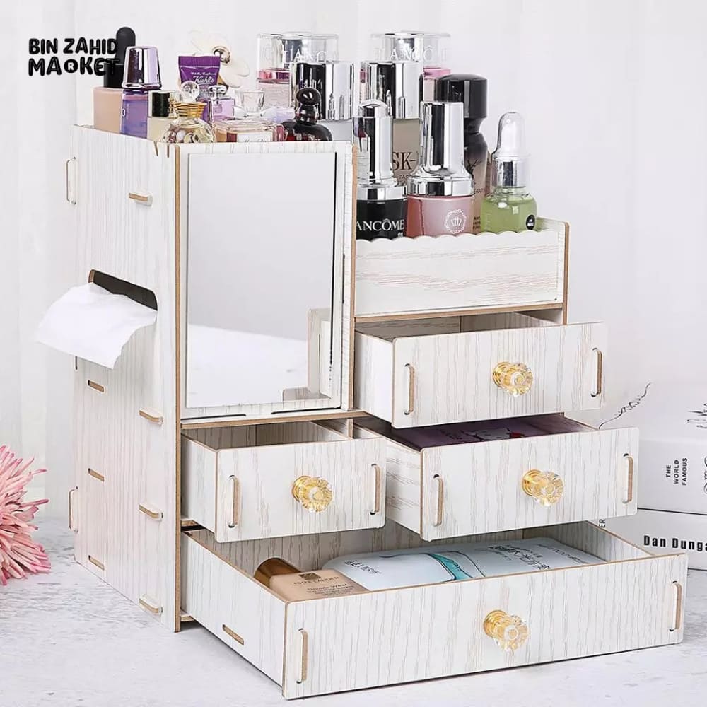 WOODEN JEWELRY ORGANIZER