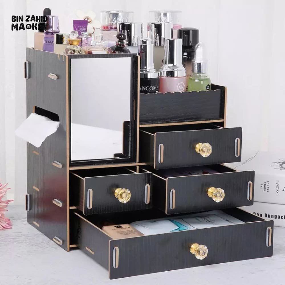 WOODEN JEWELRY ORGANIZER