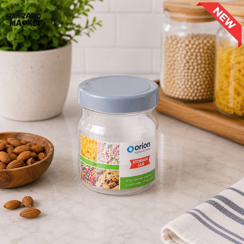 ZIBA AIRTIGHT FOOD STORAGE JAR | MULTIPURPOSE KITCHEN STORAGE CONTAINER