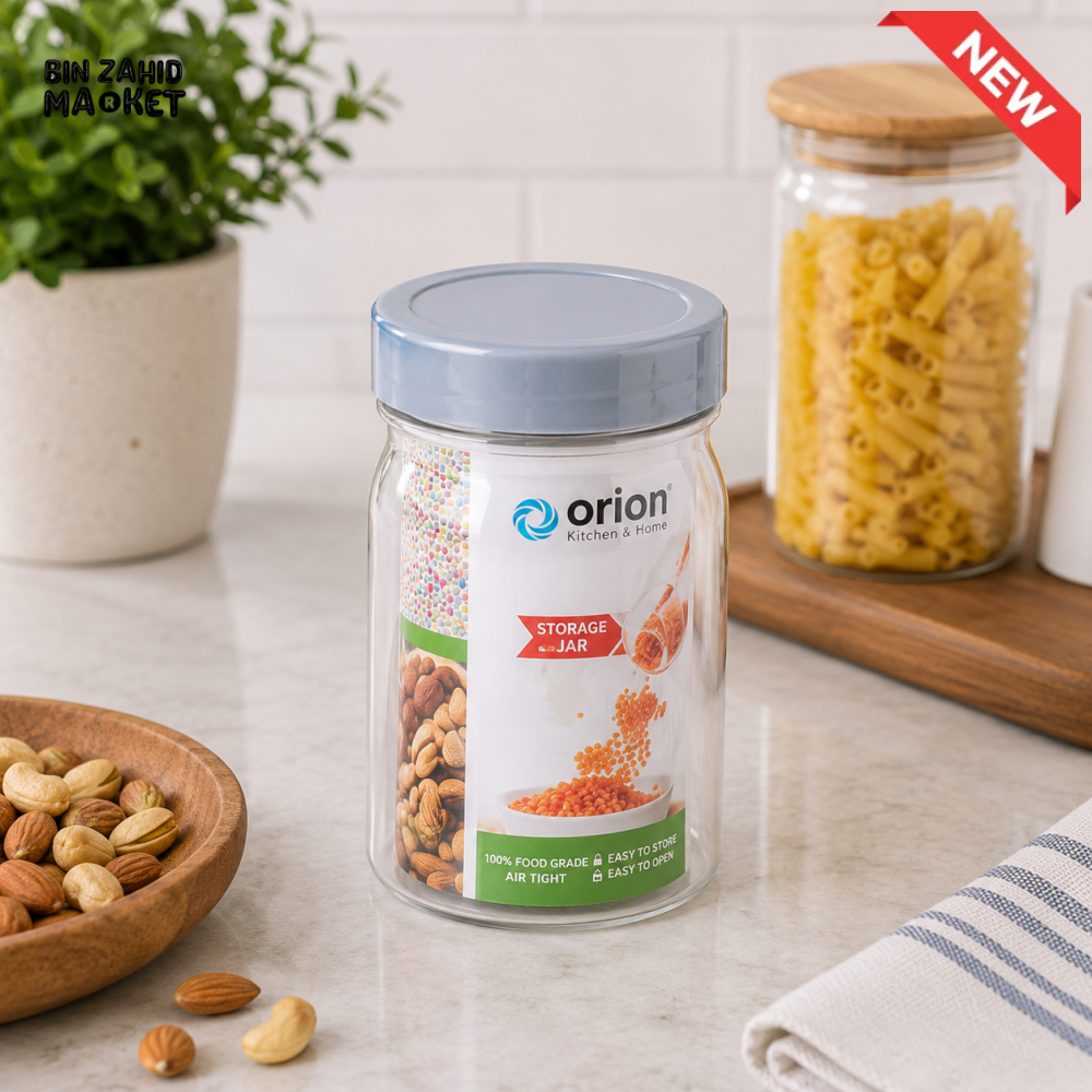 ZIBA AIRTIGHT FOOD STORAGE JAR | MULTIPURPOSE KITCHEN STORAGE CONTAINER
