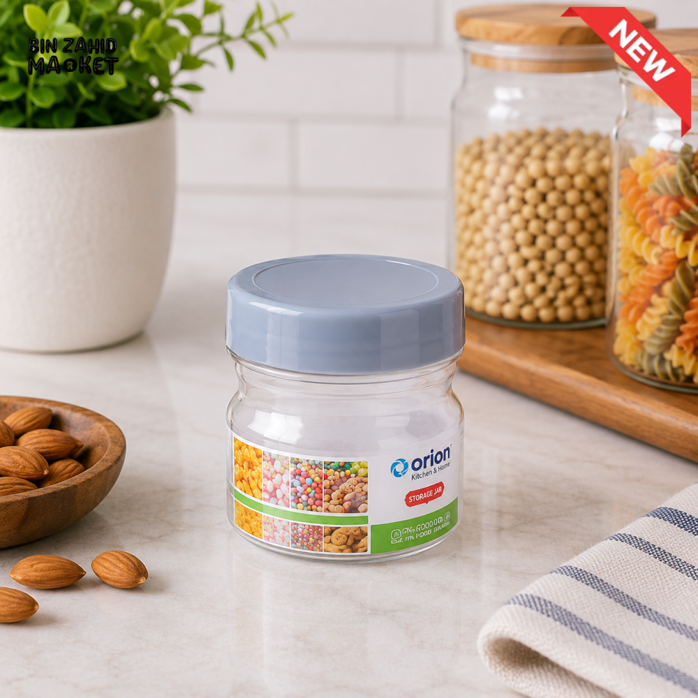 ZIBA MINI AIRTIGHT FOOD STORAGE JAR | MULTIPURPOSE KITCHEN STORAGE CONTAINER