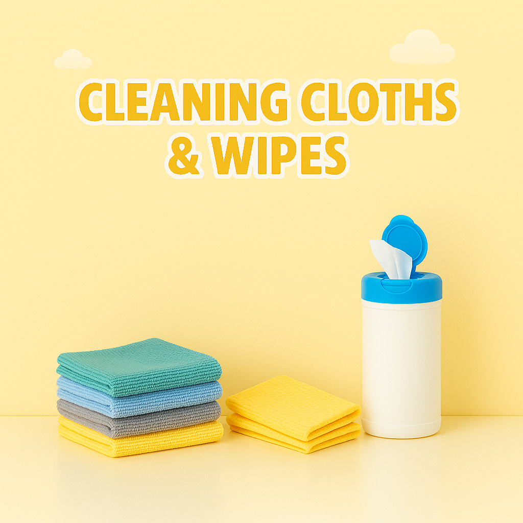 Cleaning Cloths & Wipes