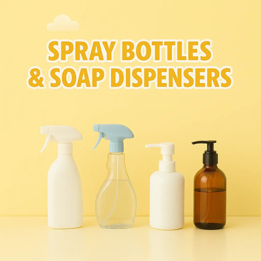 Spray Bottles & Soap Dispensers
