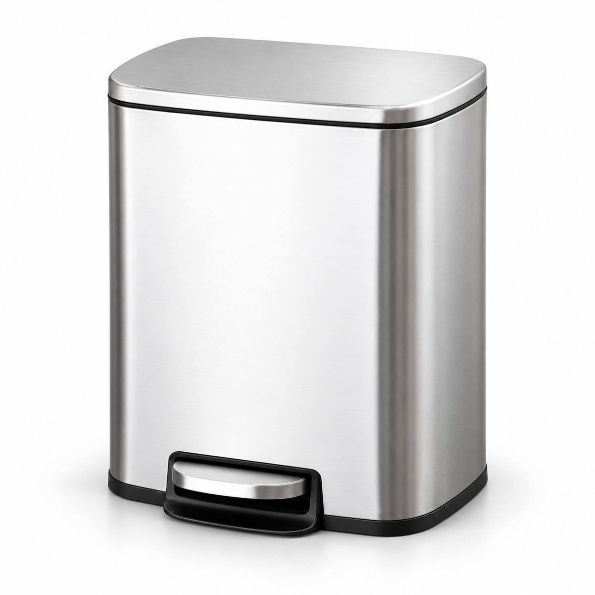 Danny Home Rectangular Pedal Trash Bin