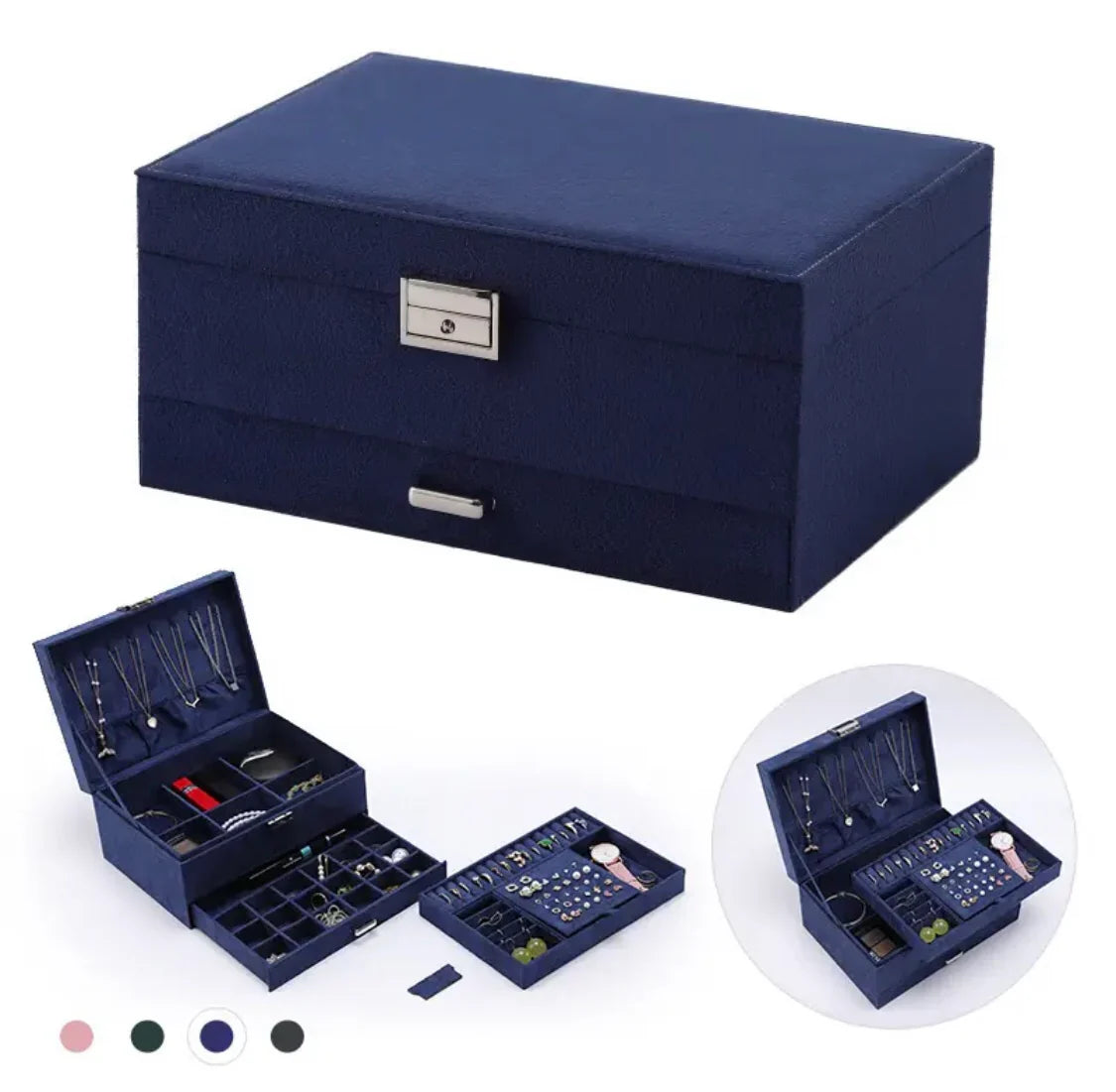 LUXOR JEWELRY BOX WITH LOCK