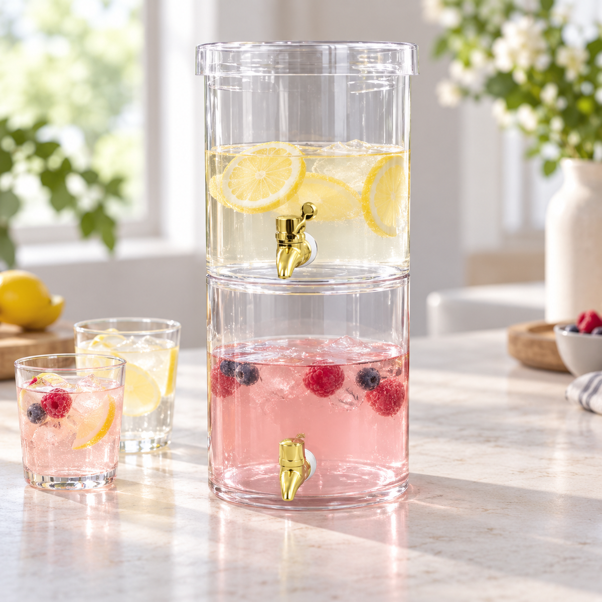 Danny Home Stackable Drink Dispenser - 17.5x39.2cm