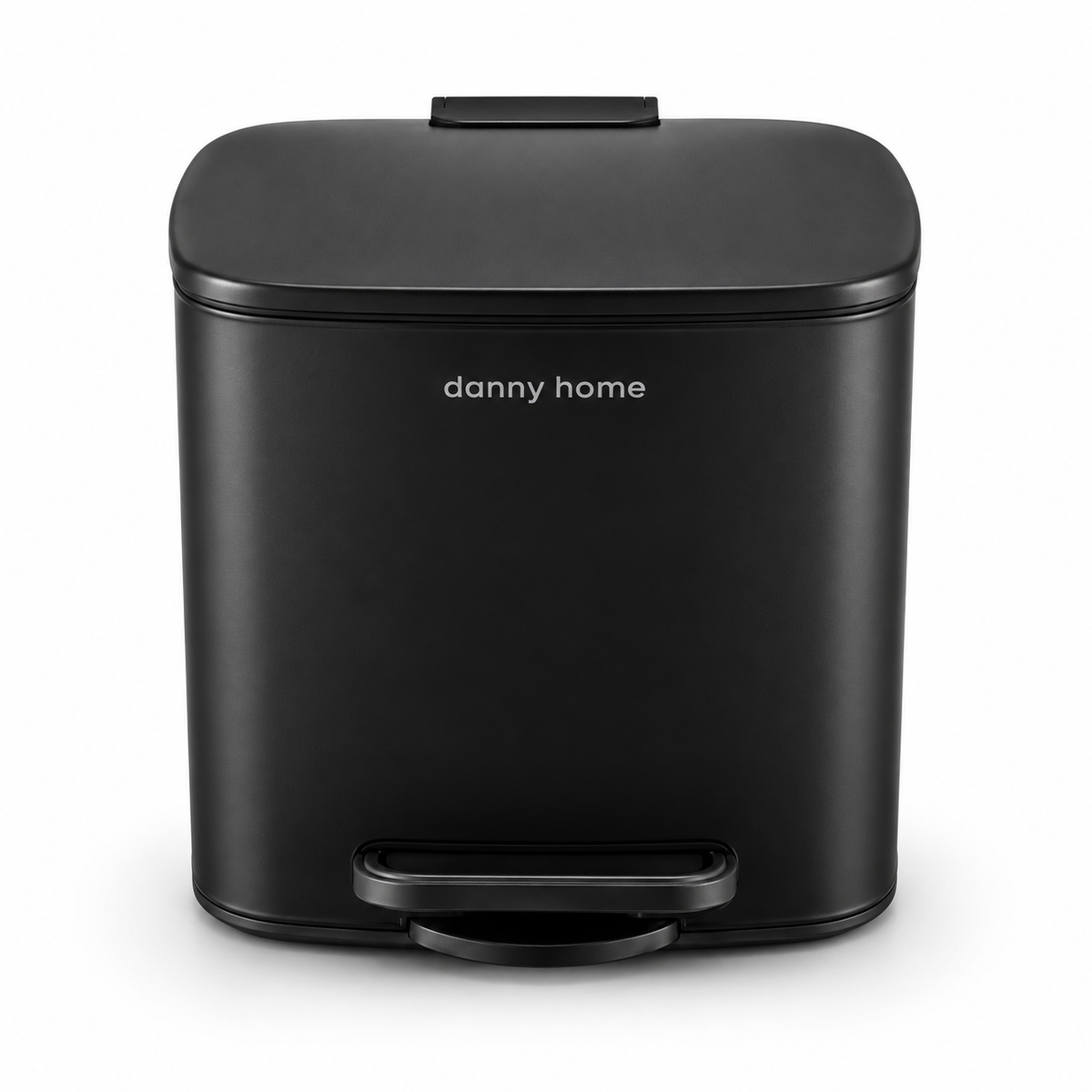 DANNY HOME BLACK PEDAL TRASH BIN
