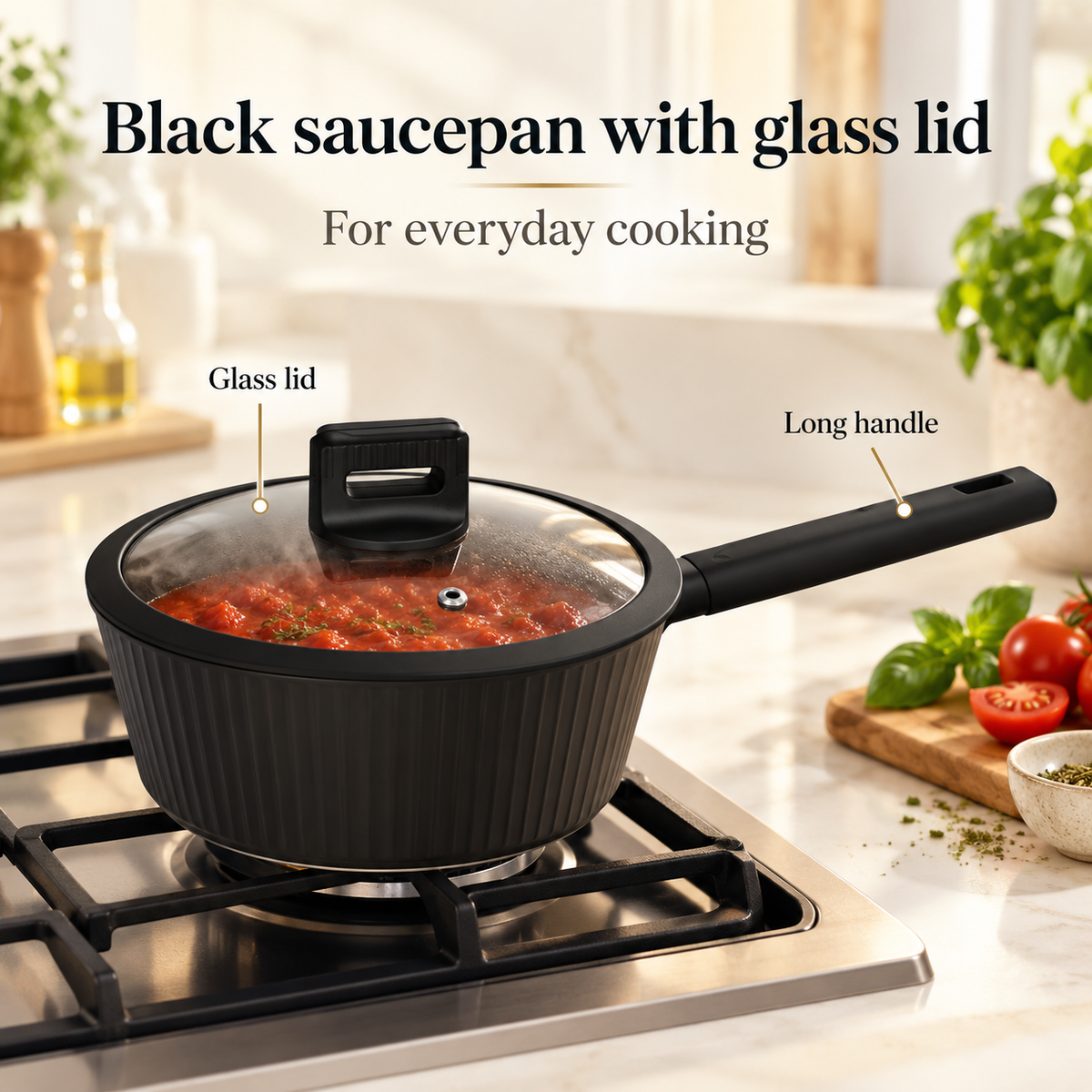 DANNY HOME PRE-SEASONED CAST IRON MINI FRYING PAN - 16x17.5 CM