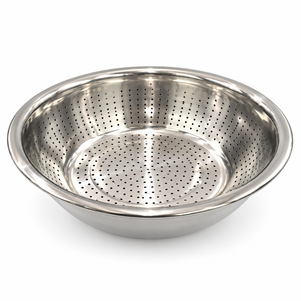 Danny Home Silver Colander Bowl - 22cm