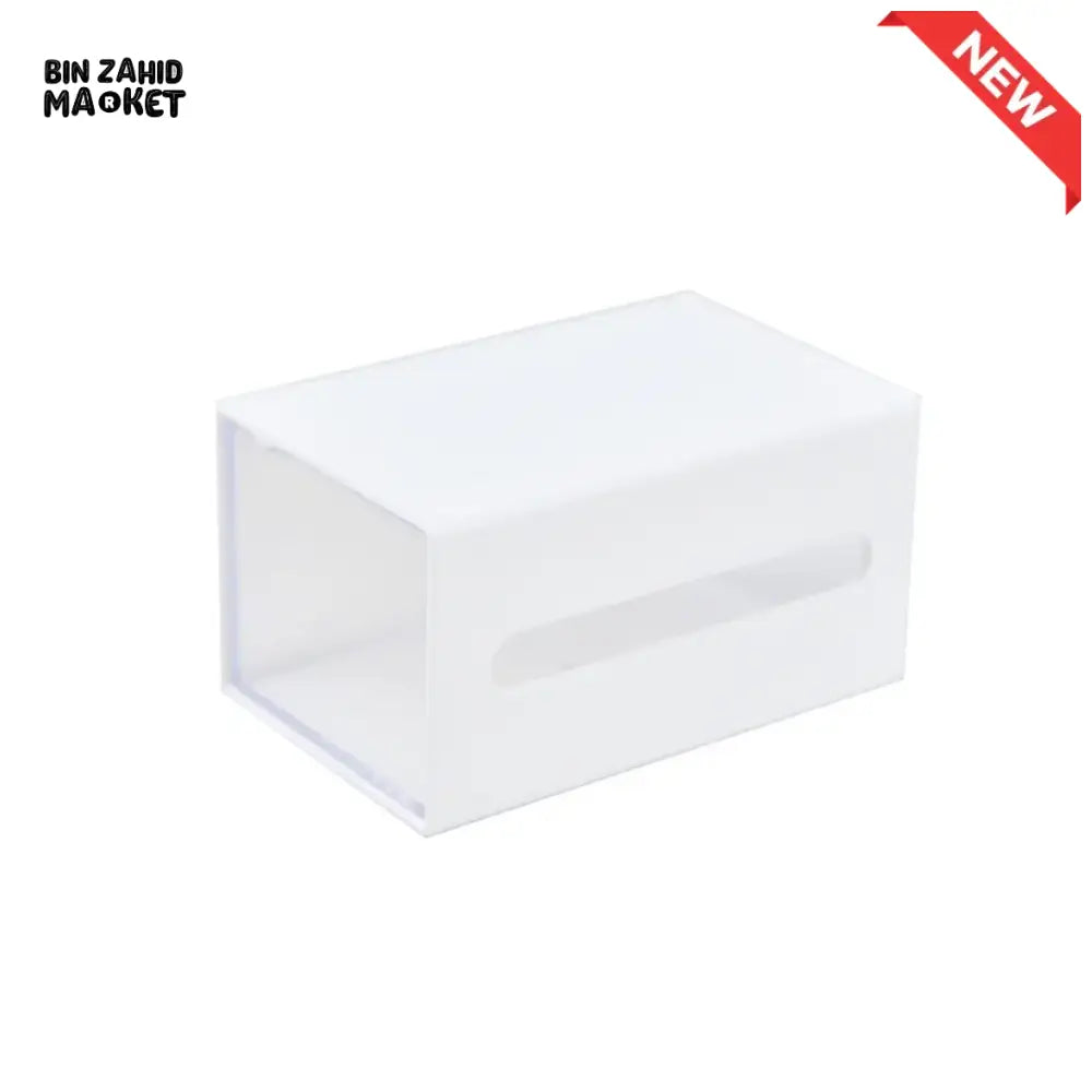 1 PIECE PUNCH-FREE DUAL-OPENING STORAGE BOX – COTTON PADS HAIR CLIPS & EXTRACTION TOOLS