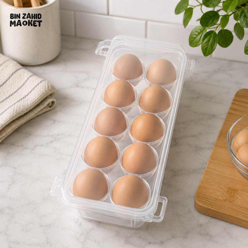 10 GRID EGG STORAGE CONTAINER