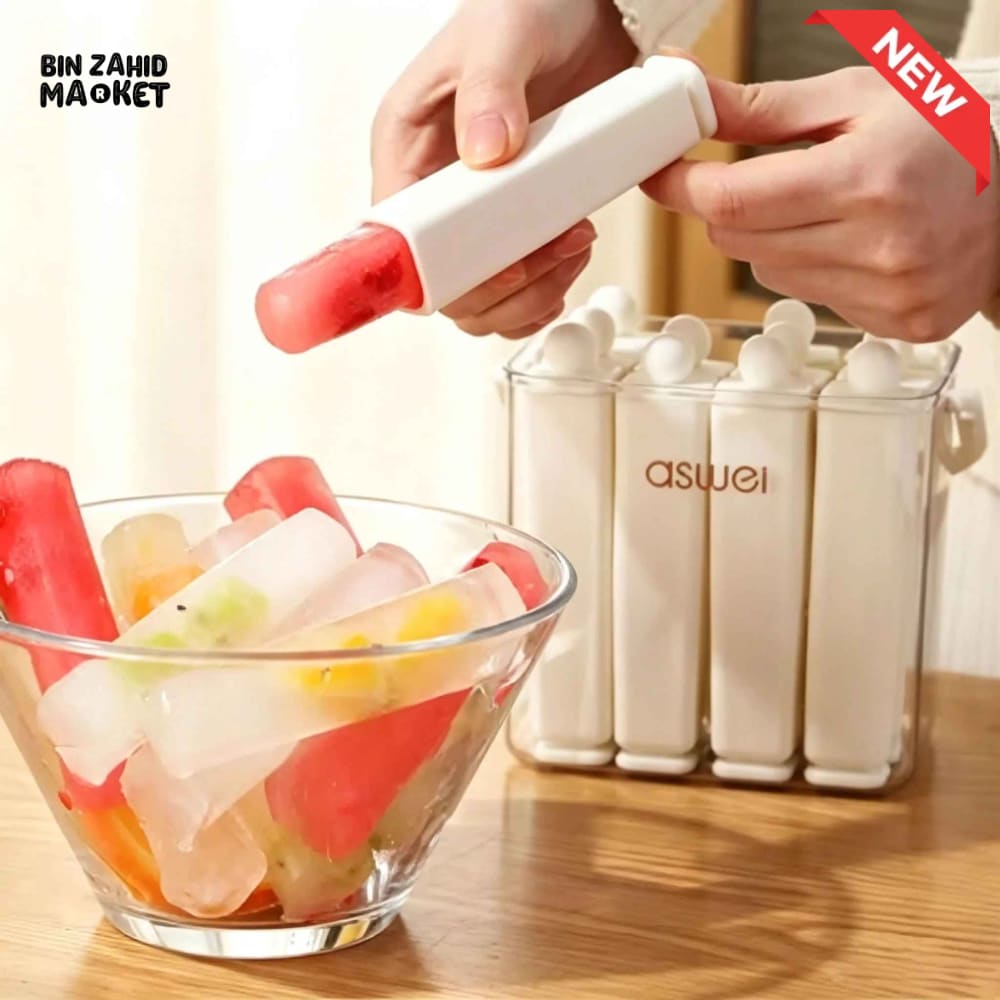 10-GRID SILICONE ICE POPSICLE MOLD