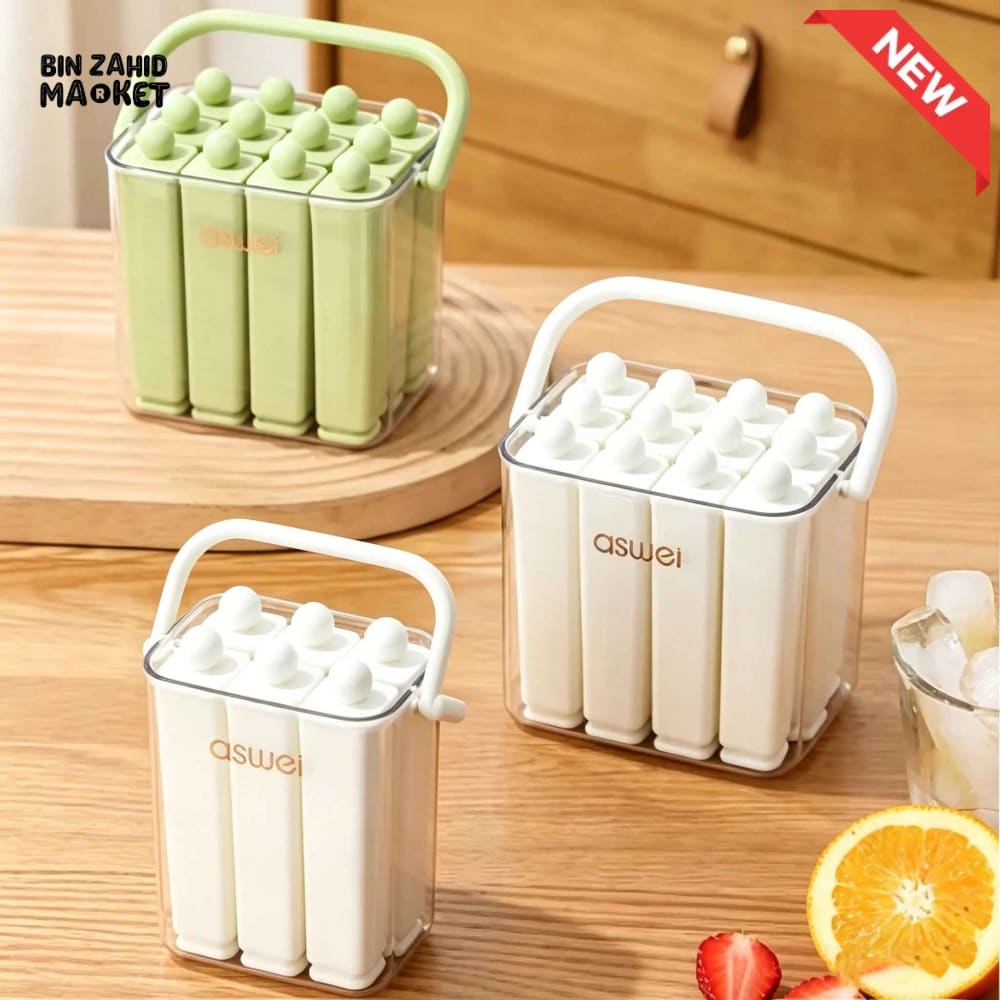 10-GRID SILICONE ICE POPSICLE MOLD