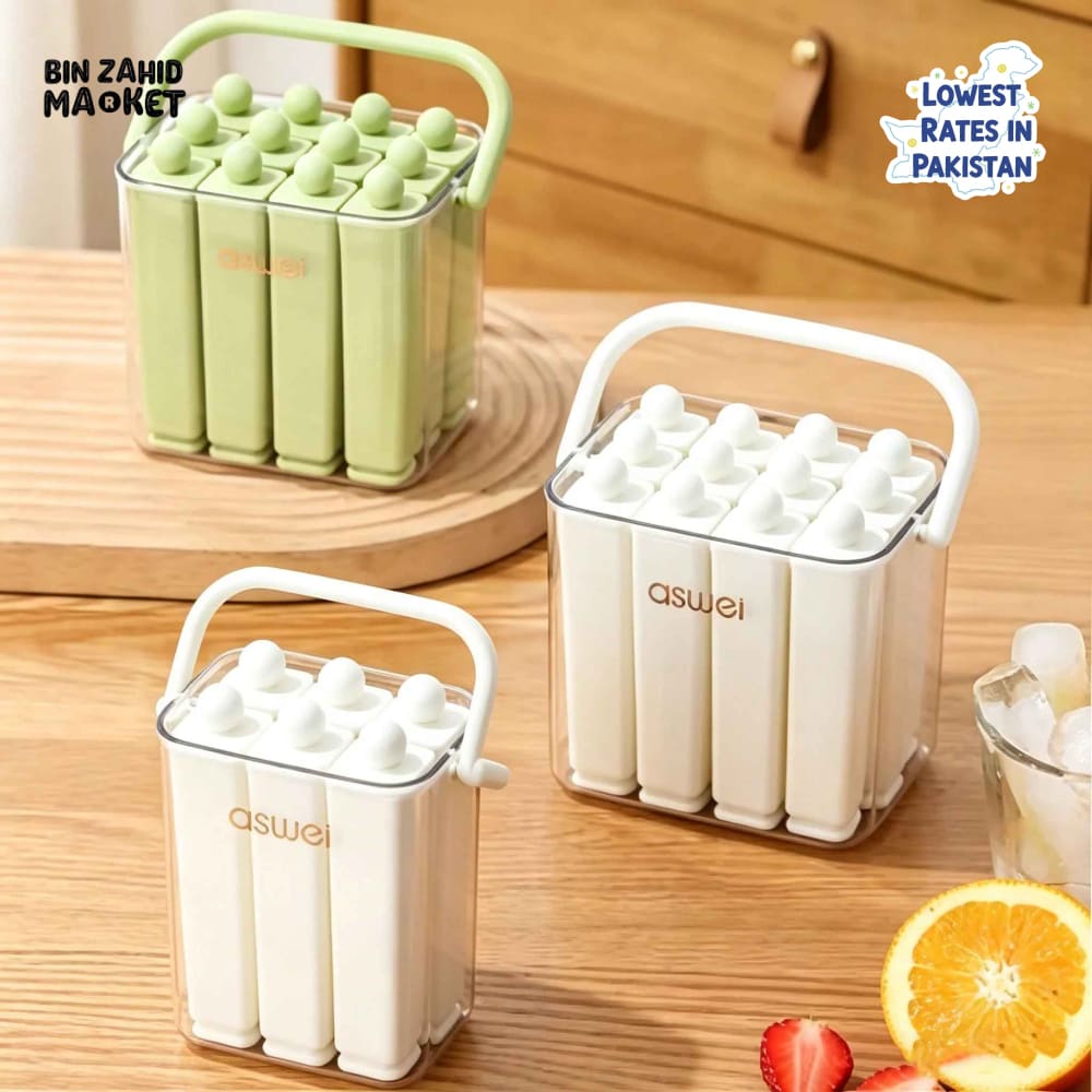 10-GRID SILICONE ICE POPSICLE MOLD