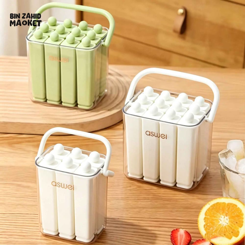 10-GRID SILICONE ICE POPSICLE MOLD
