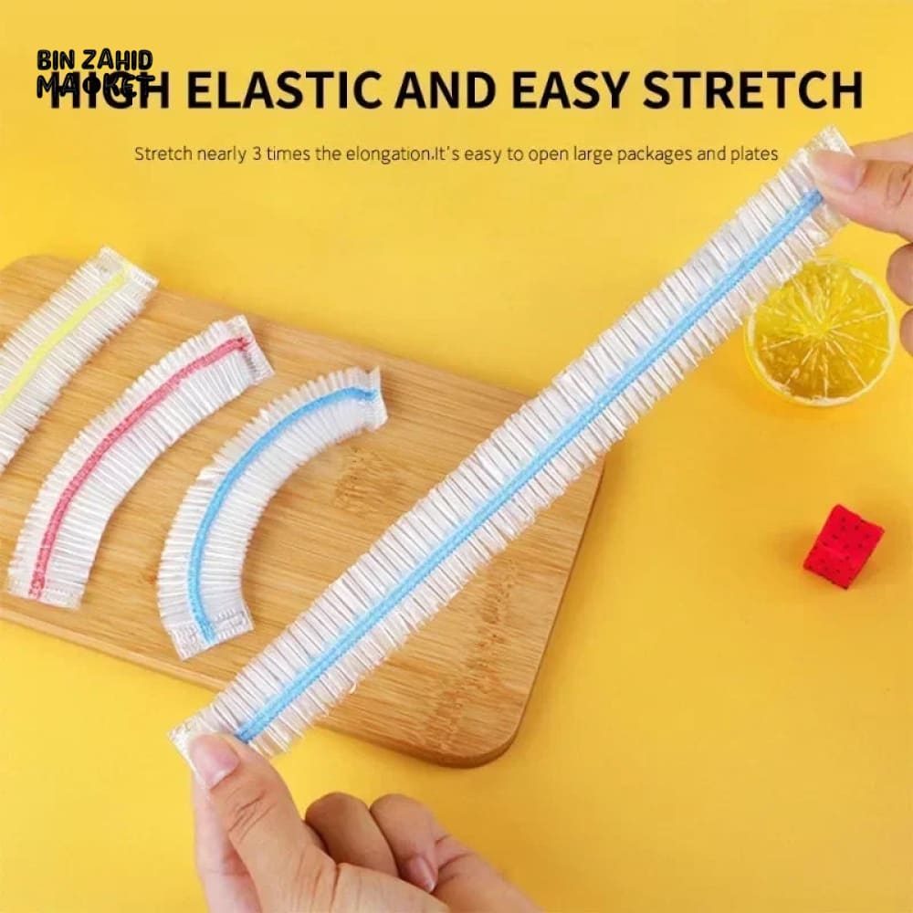 100 PIECES COLOFUL FOOD COVERS