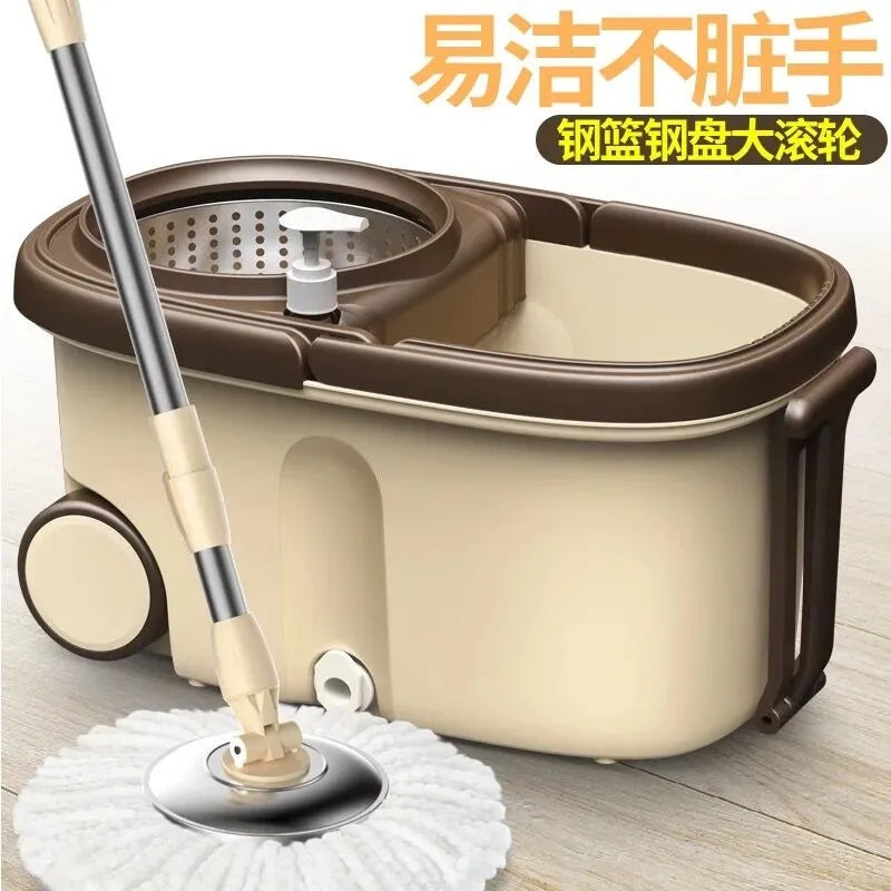 PREMUM CLEANING SPIN MOP WITH WHEEL