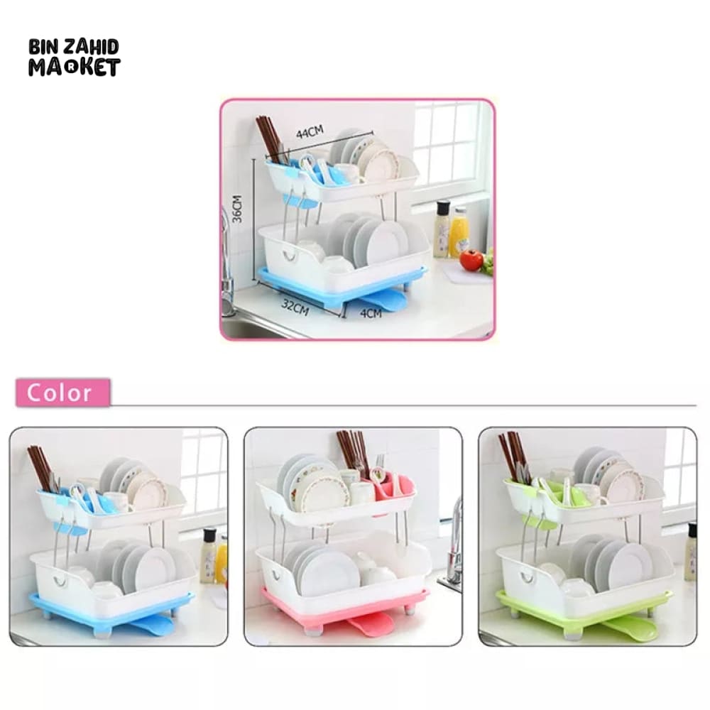 DUAL LAYERS DRAIN RACK