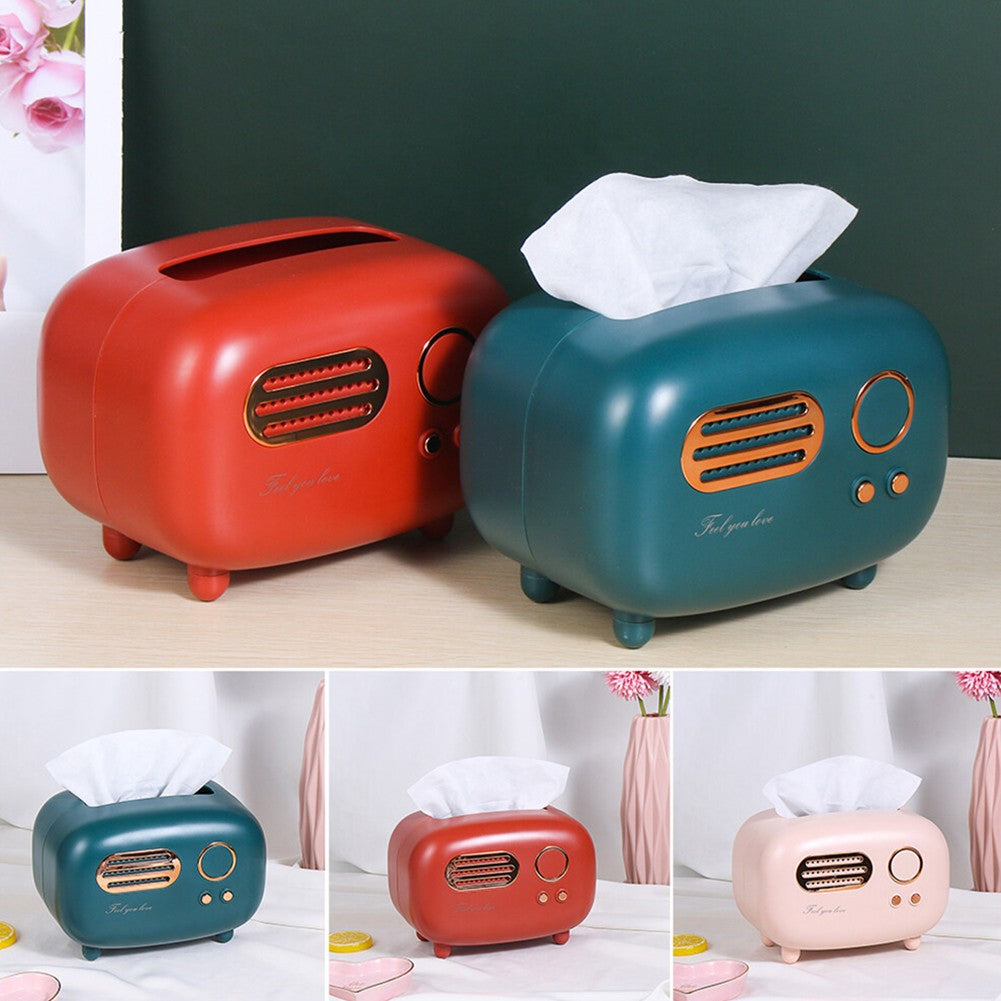 RADIO TISSUE BOX