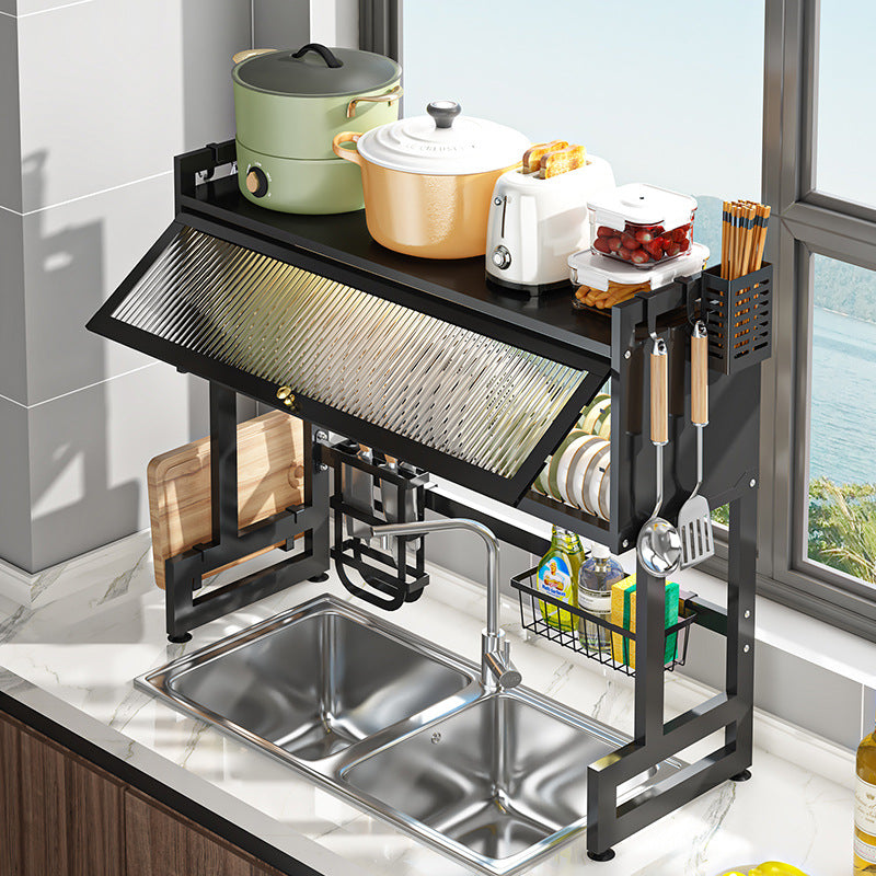 SINGLE LAYER OVER THE SINK RACK