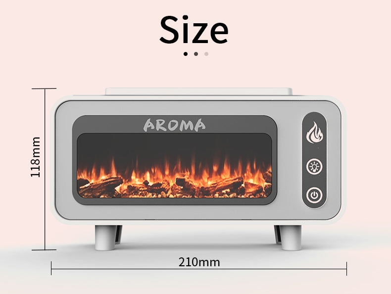 AROMA FIREPLACE AIR HUMIDIFIER