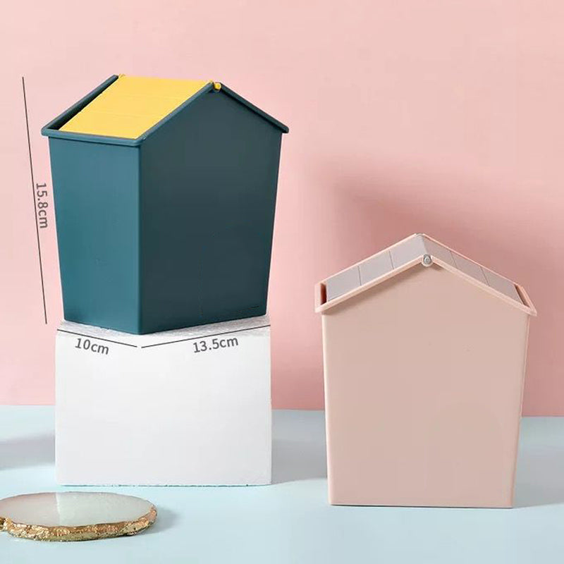 MINI HOME SHAPED DUST BIN