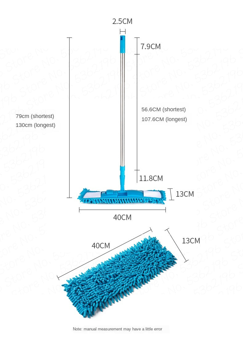 TELESCOPIC MICROFIBER CLEANING MOP