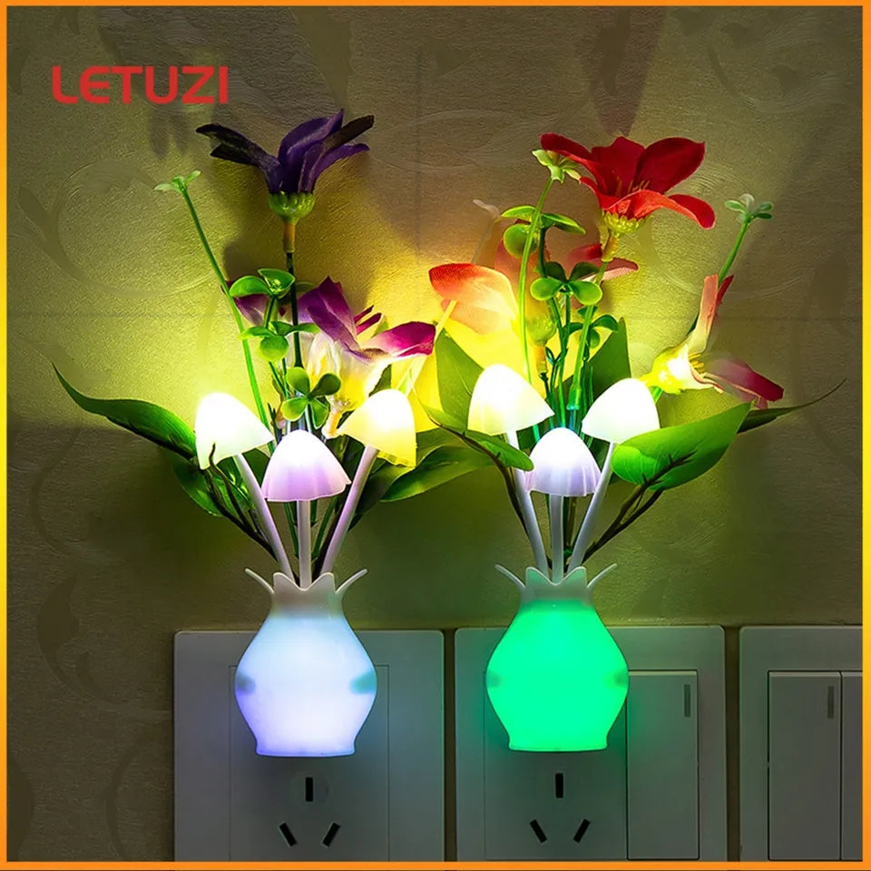 FLOWERS NIGHT SENSOR LIGHT