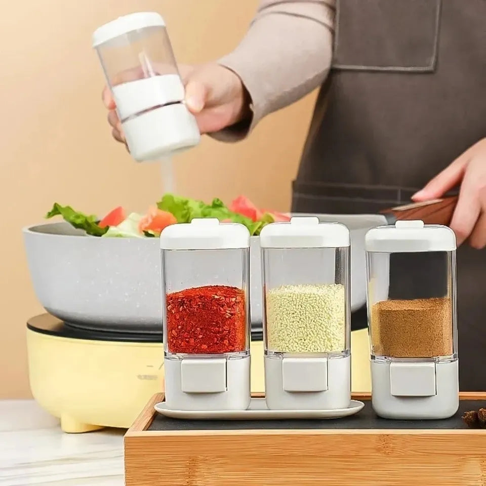 SALT & PEPPER PUSH DISPENSER