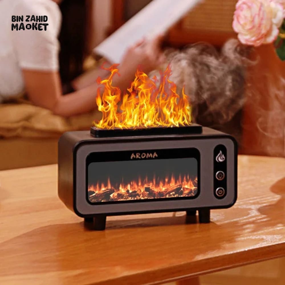 AROMA FIREPLACE AIR HUMIDIFIER