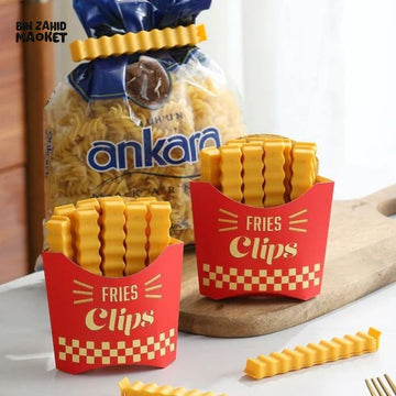 12 PIECES MAGNETIC FRENCH FRIES FOOD SEALING CLIPS