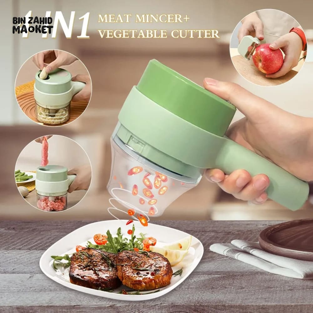 4IN1 RECHARGEABLE MULTIFUNCTIONAL CHOPPER